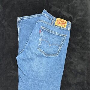 Levi's Men's Light Blue Straight-Leg Jeans